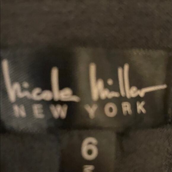 Nicole Miller Gray Trouser Pant. 6 - Picture 2 of 4